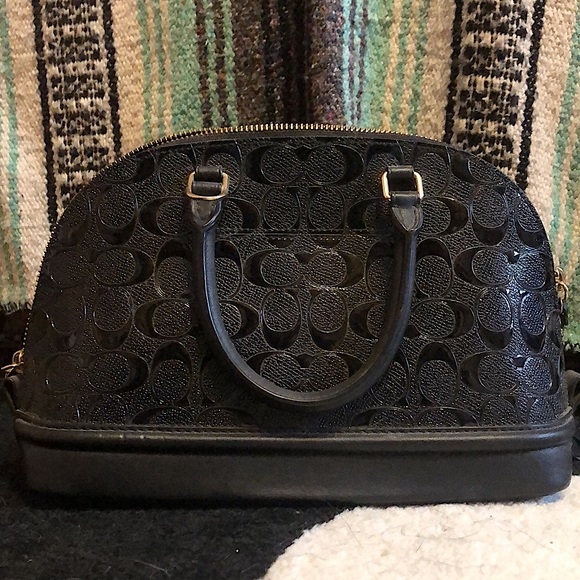 Leather Coach purse - Picture 2 of 3